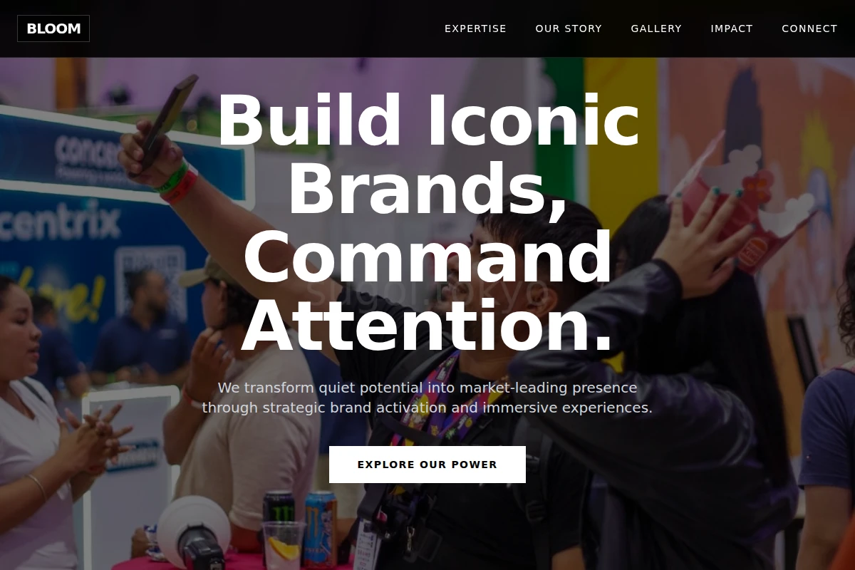 Bloom Brand Activation